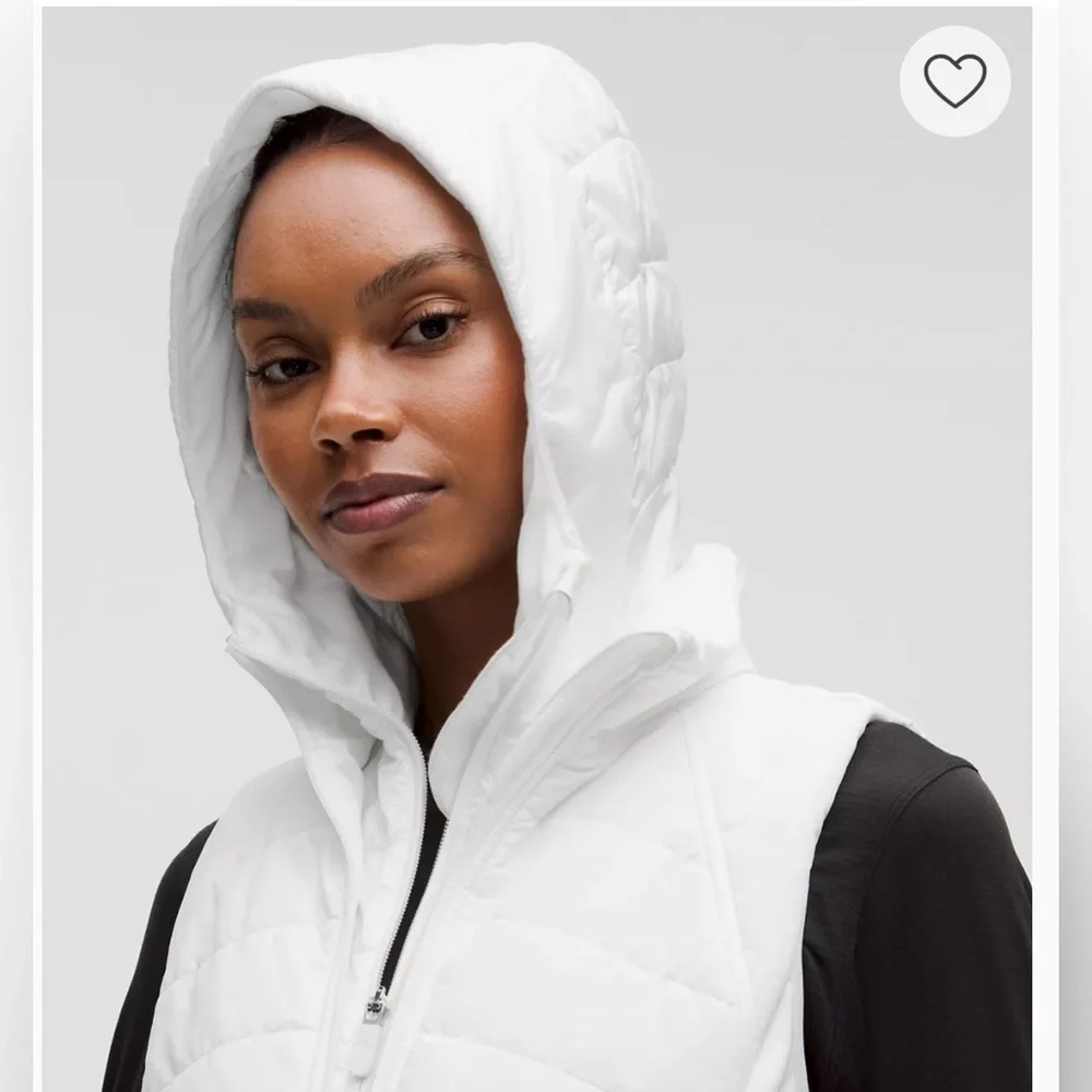 Lululemon Another Mile Vest in White